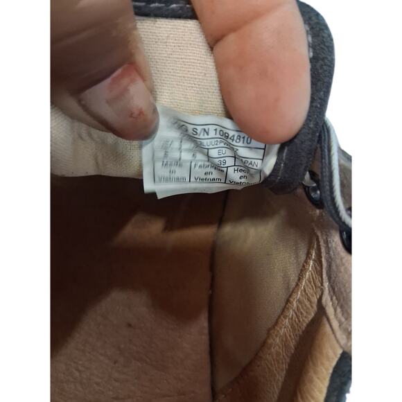 UGG Womens size 8 MILO Grungecore Academia Preppy Lace Up Gray Suede Sneakers - Picture 9 of 16